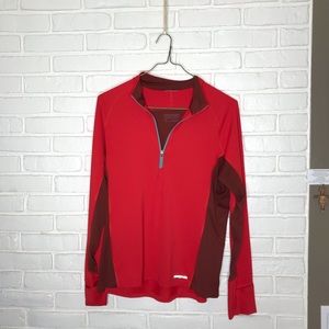 Patagonia Athletic Red Quarter Zip